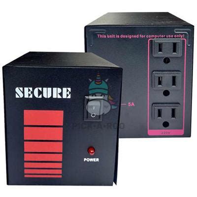 avr-secure 3s 500w blk|Secure 3S AVR 500 Watts .